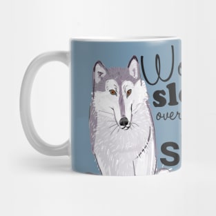 Wolves and sheep Mug